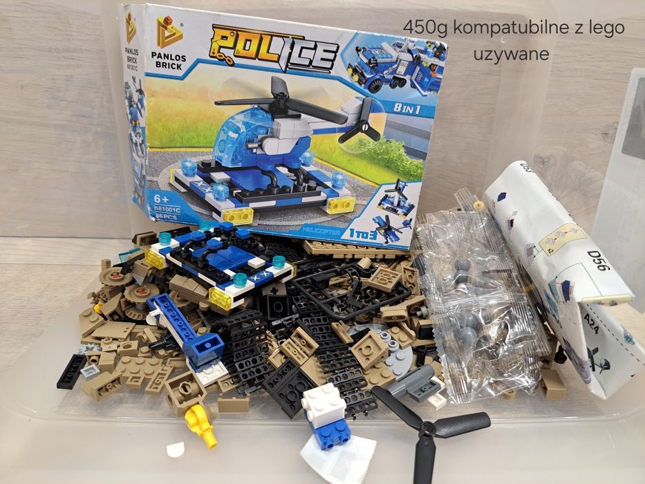 Klocki kompatybilne z lego 450g