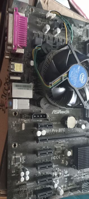 Материнка Asrock H81  (1150 )