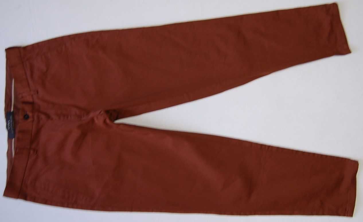 ZARA 42 PAS 84 nowe spodnie chino z elastane 6R75