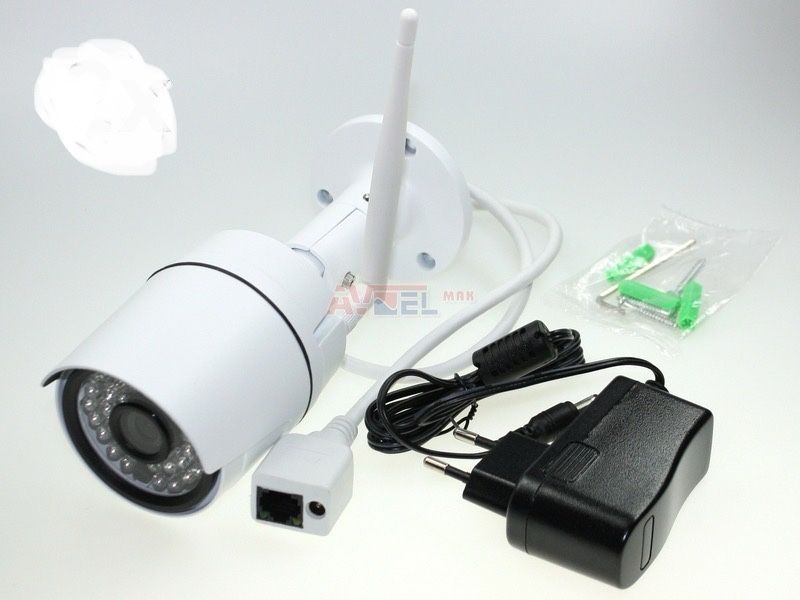 Zestaw monitoringu ANNKE x4 kamery WiFi + rejestrator z dyskiem 1 TB