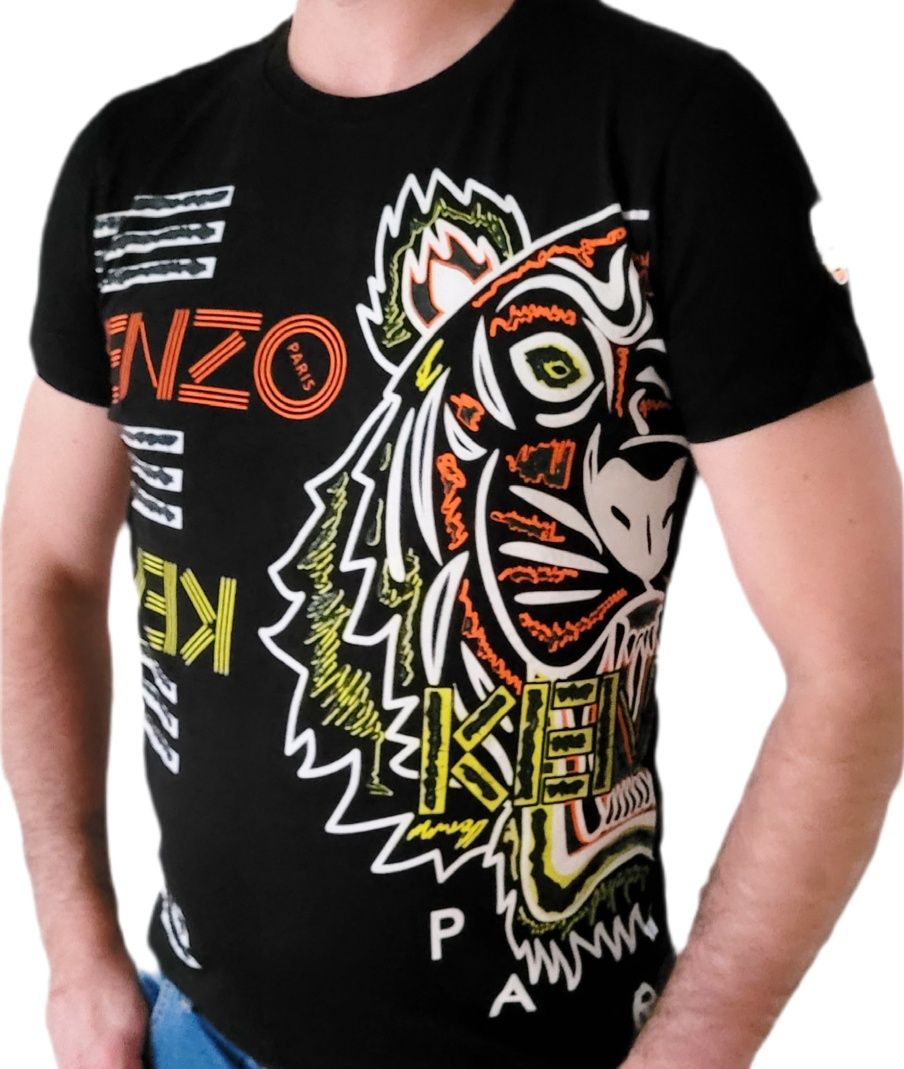 Koszulka T-Shirt męski KENZO Paris czarna