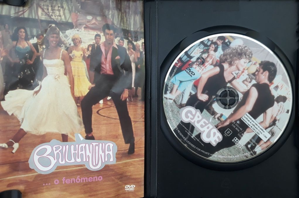 DVD Grease Brilhantina