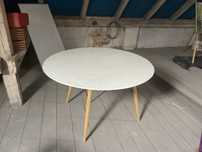 Bialy stolik szer ok 150
