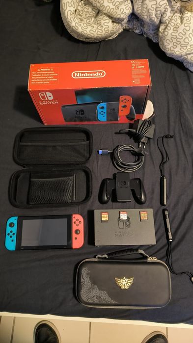 Nintendo switch semi novo