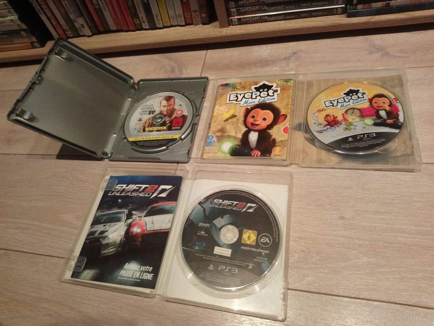 Gry PS3 PS4 4PACK GTA NFS Zapraszam.
