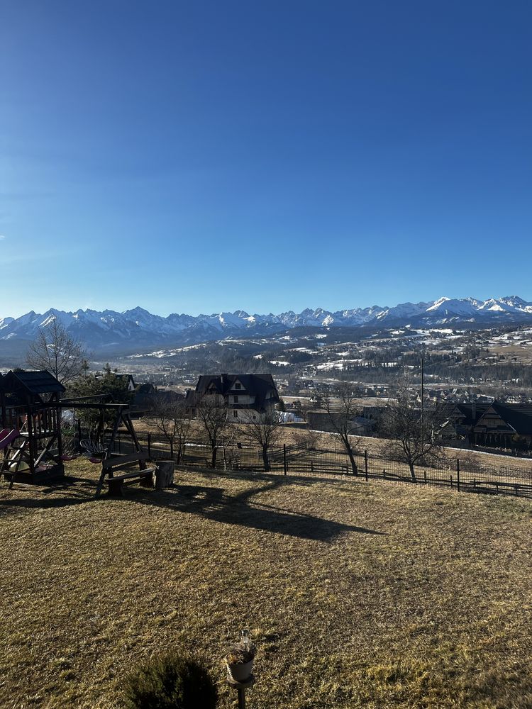 Pokoje z widokiem. Panorama Tatr.Wakacje.Punkt widokowy