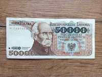 50000 zł 1989   - M -