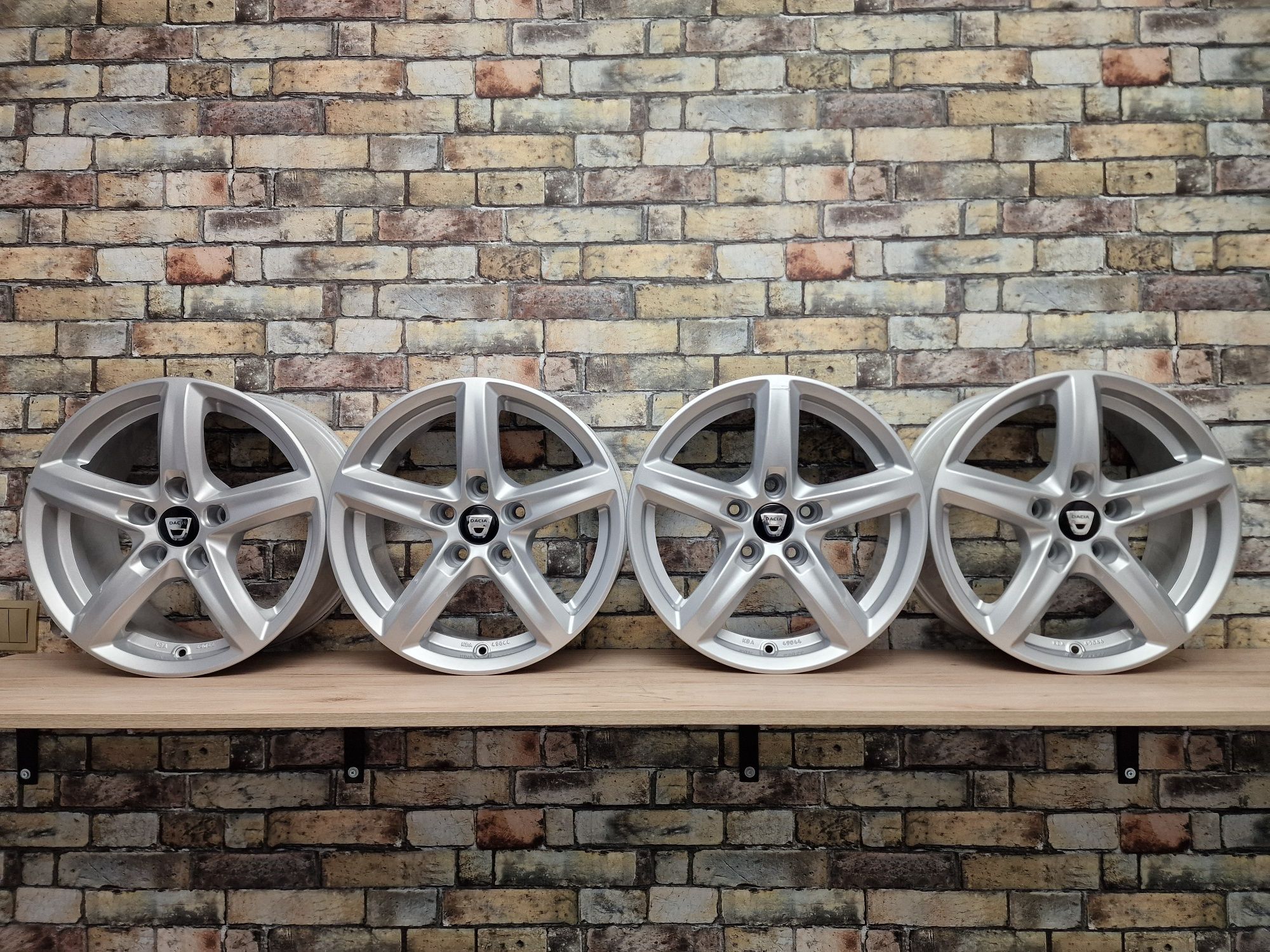 Felgi Aluminiowe 16' 5x114,3 DACIA Duster RENAULT Fluence