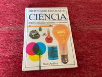 Dicionário, caderno, resma papel, pen, power bank