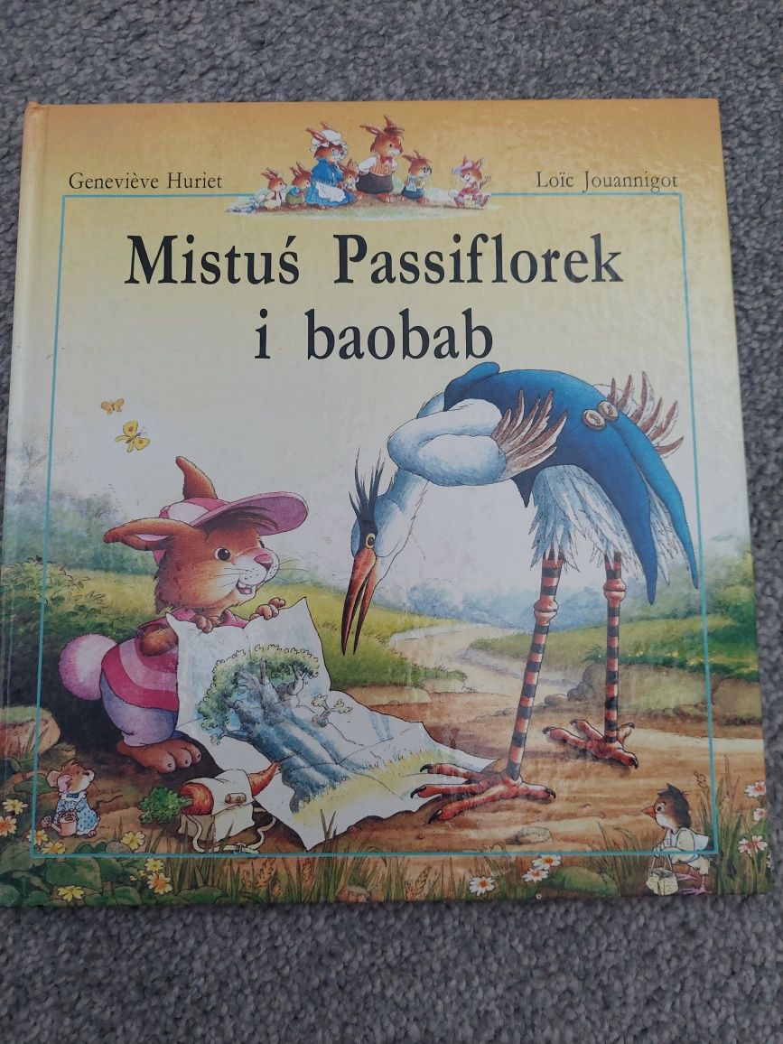 Mistuś i Passiflorek i baobab.
