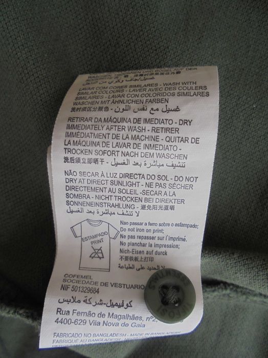 pólo de homem da marca TIFFOSI