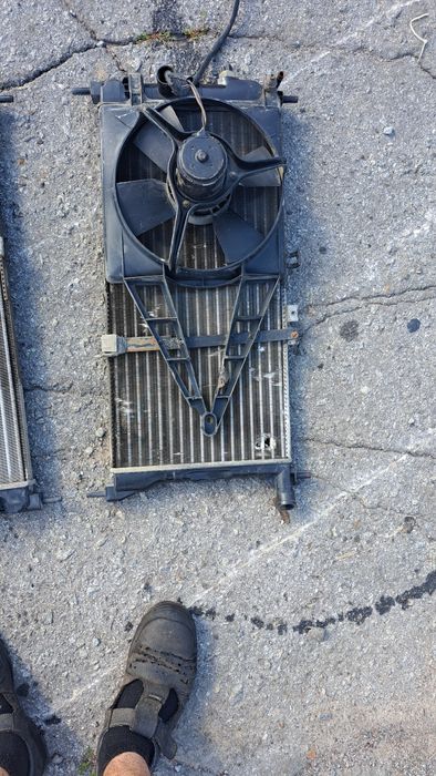 Радиатор вентилятор опель кадет вектра астра дизель 1.7 1.6 аскона