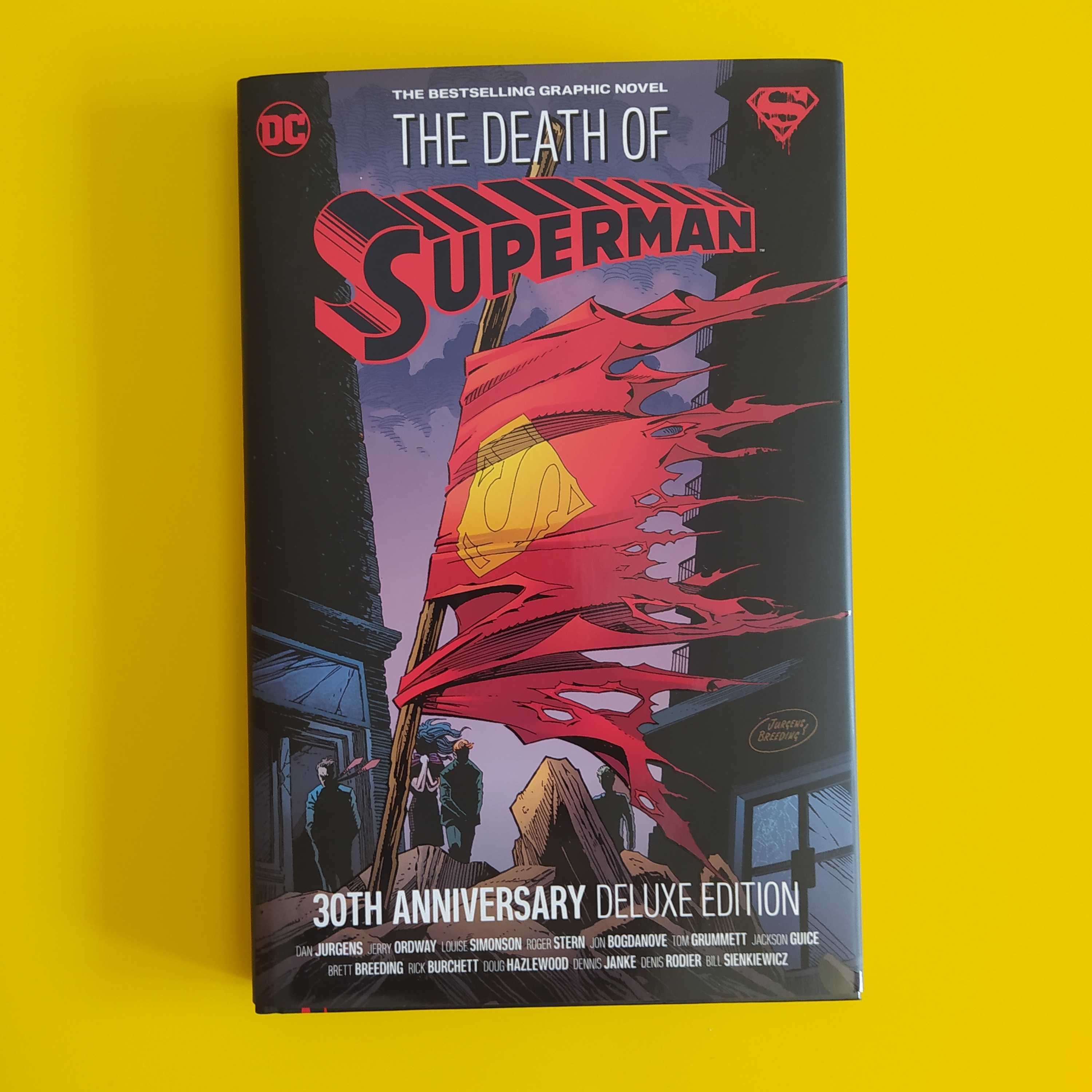 Livro DC The Death of Superman Hardcover