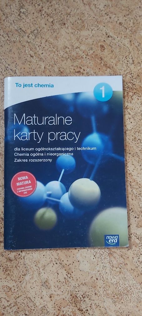 Maturalne karty pracy z chemii