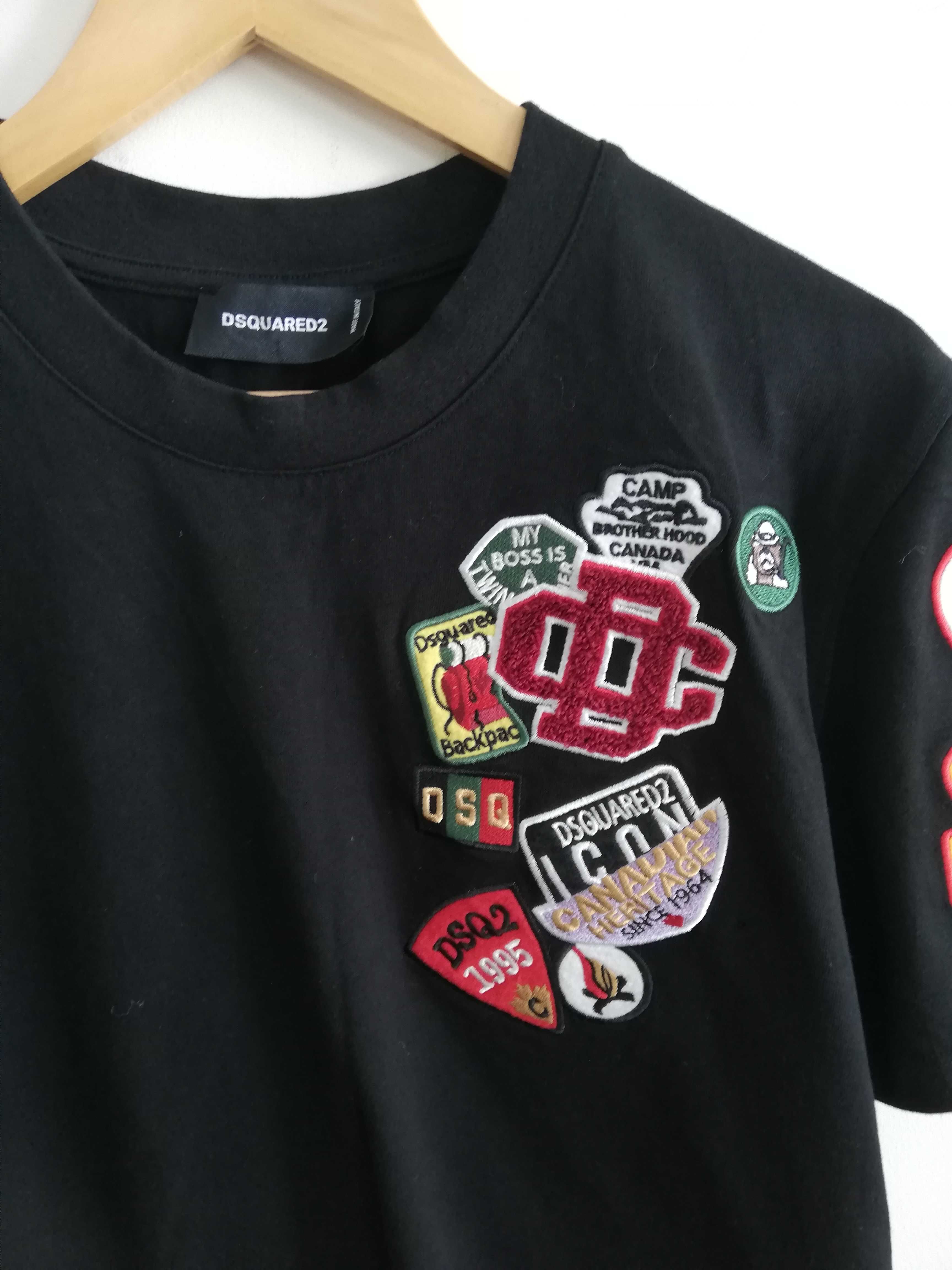 koszulka Dsquared2 Made in Italy M 38 czarna
