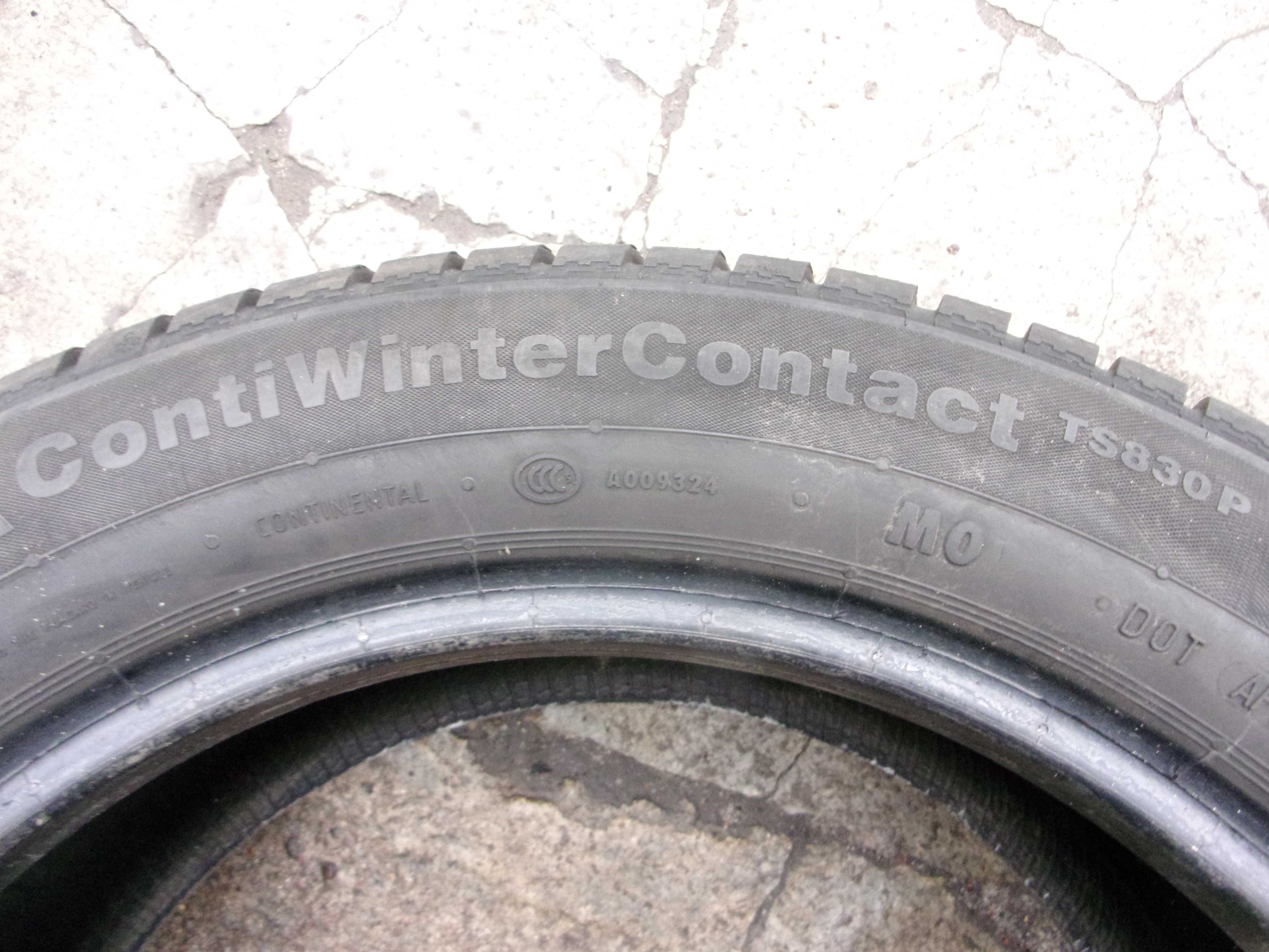 Continental ContiWinter Contact TS 830P 205/55/16 91H ładna!