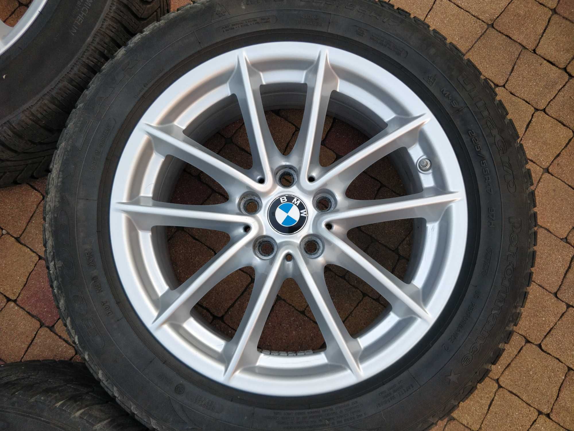 3506. Koła zimowe BMW 7 G11 X3 X4 5x112 ET27 225/60/17 Goodyear 9mm