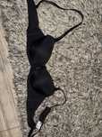 Czarny biustonosz push up