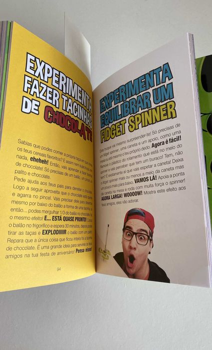 Livro "Experiências Loucas e Factos Bizarros"