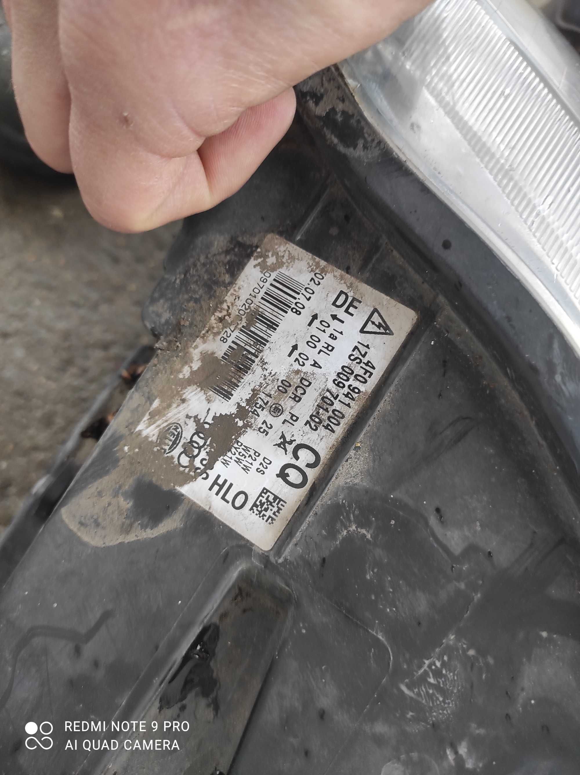Audi A6 C6 lampy BI-Xenon oryginał kompletna 04-08 gwarancja