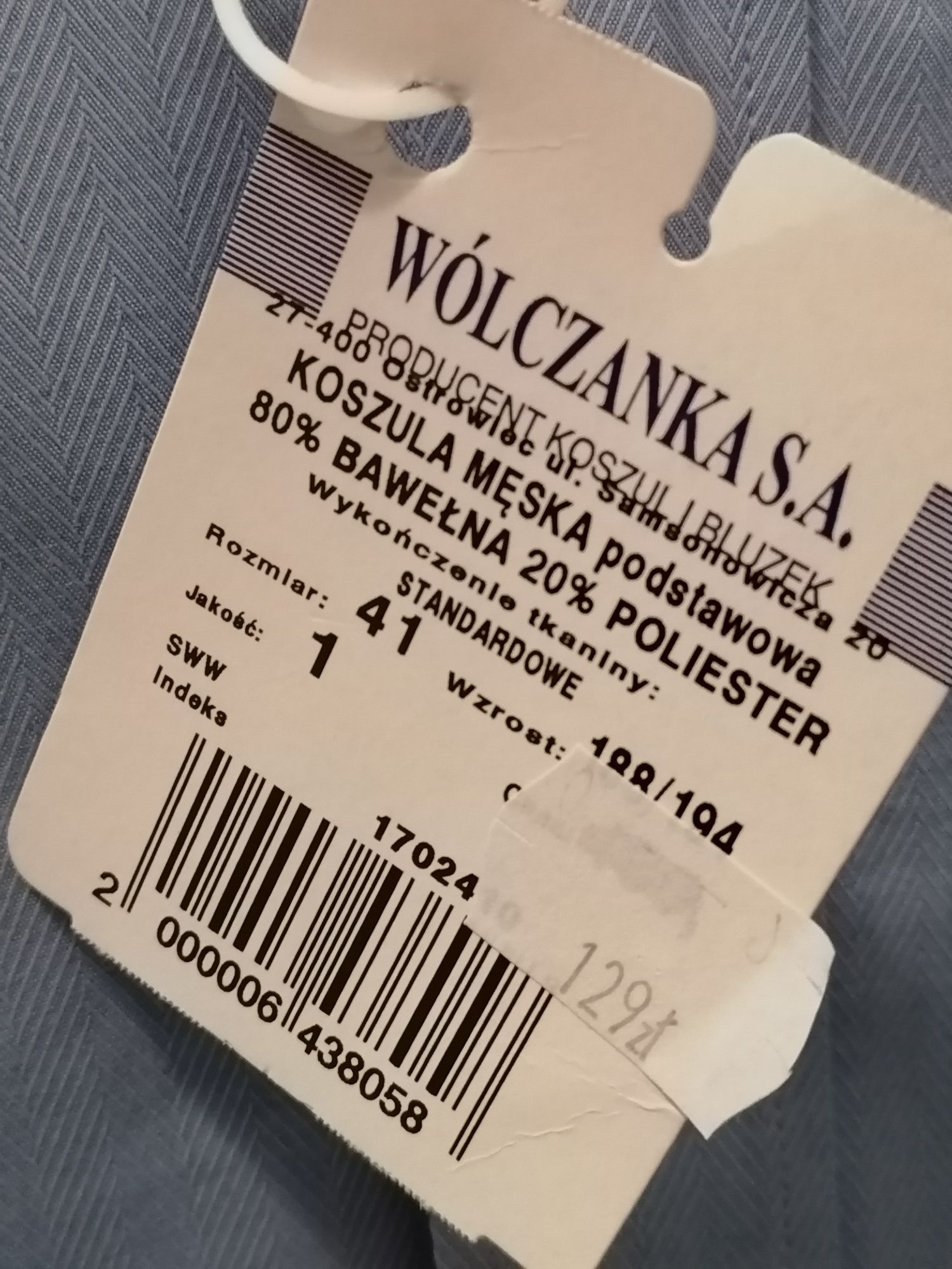 Koszula WÓLCZANKA rozm. 41