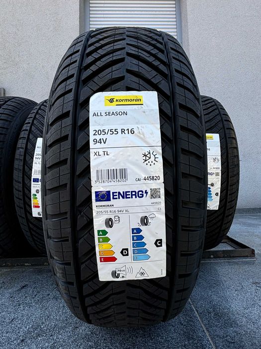 4szt NOWE 205/55R16 Kormoran AllSeason 94V XL D,C,70db 2024 rok! gwar