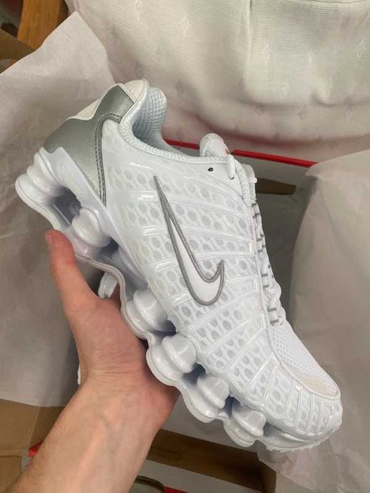 Buty meskie Mokasyny Nike_Shox_TL_White R.38