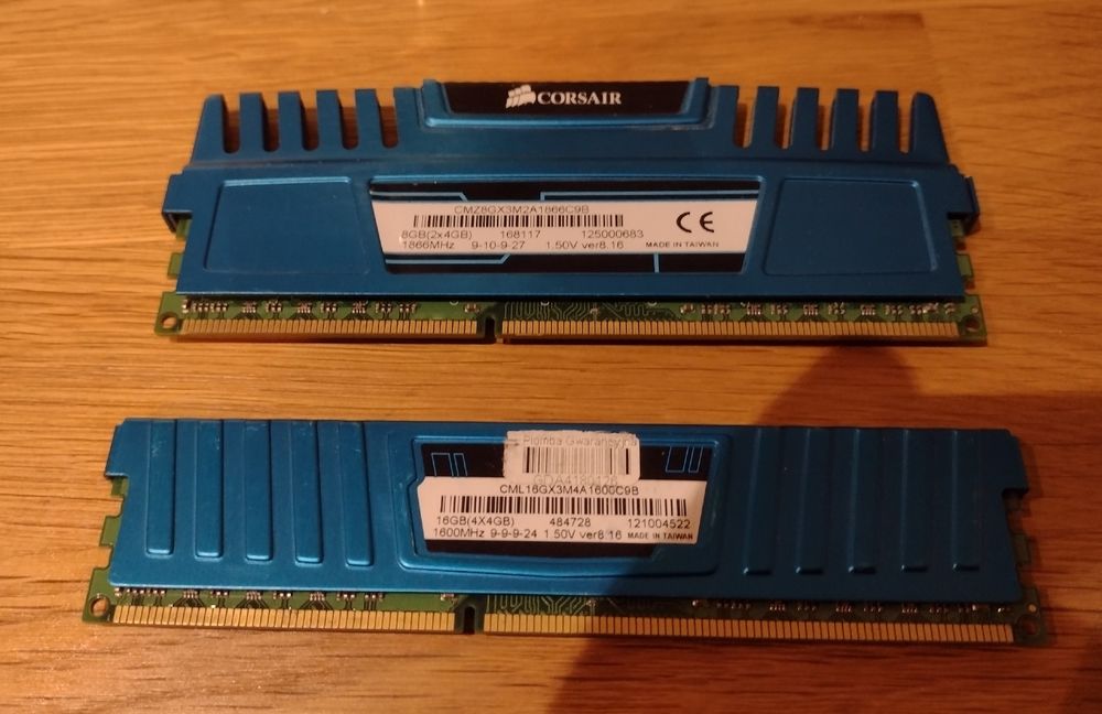 Pamięć RAM Corsair Vengeance DDR3 8 GB