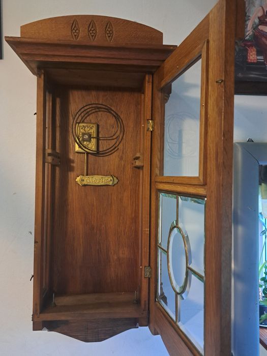 Ładny wiszący zegar Gustav Becker Silesia