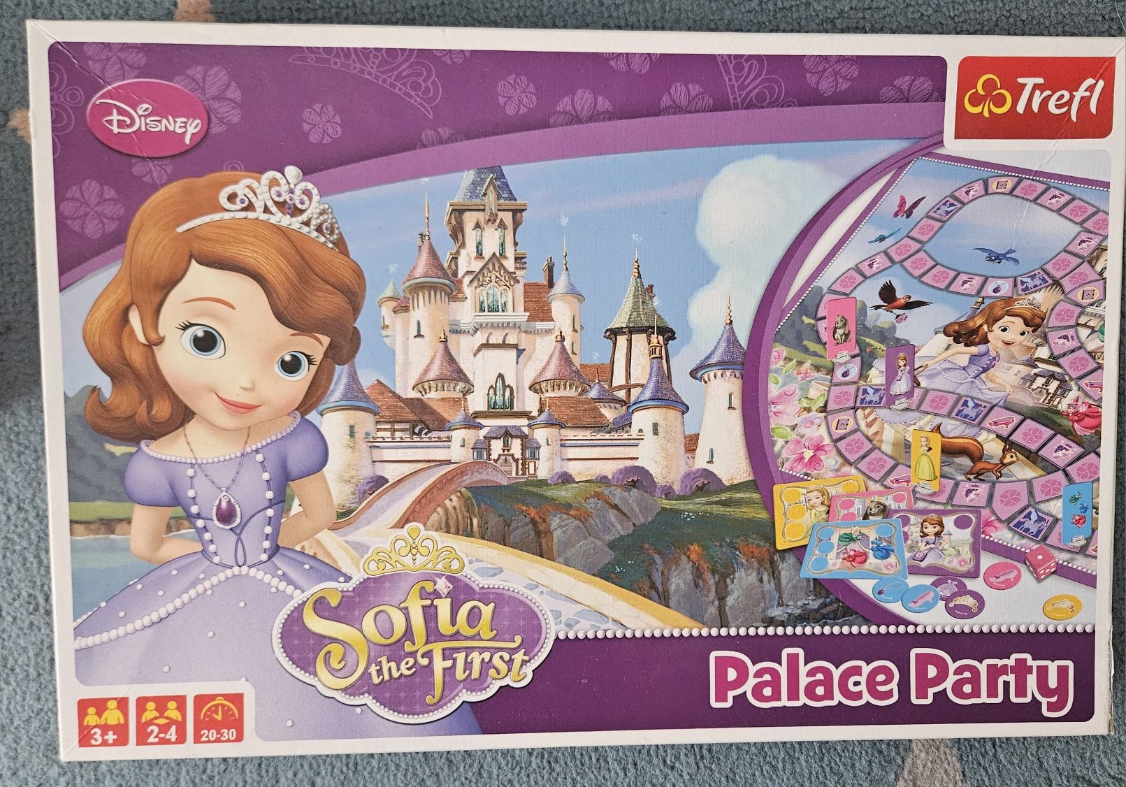 Puzzle peppa 30 el trefl + gratis gra palace party trefl