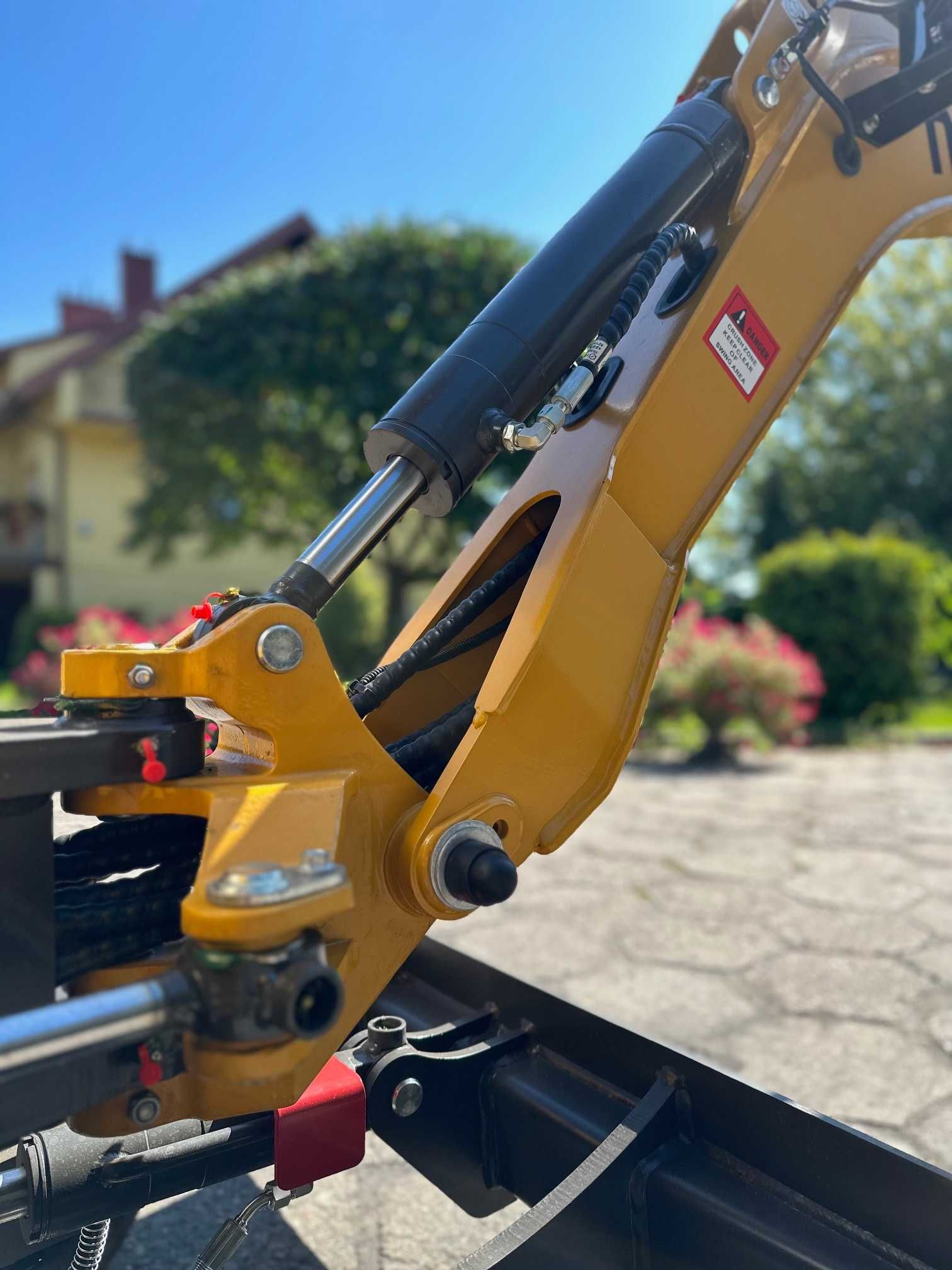 NEX Minikoparka N12 Silnik Yanmar 1200kg nowa mini koparka long
