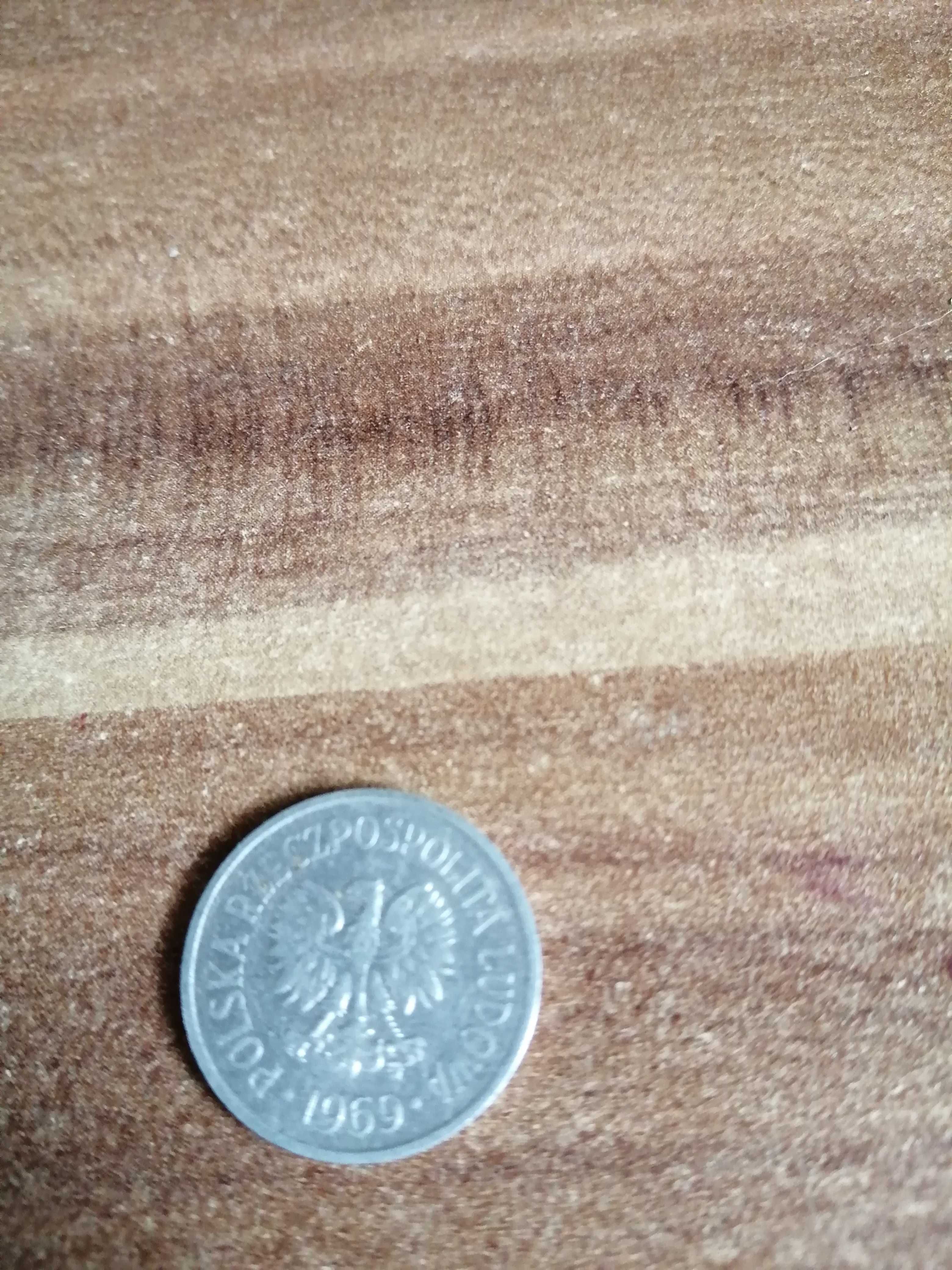 Moneta PRL z 1969 roku