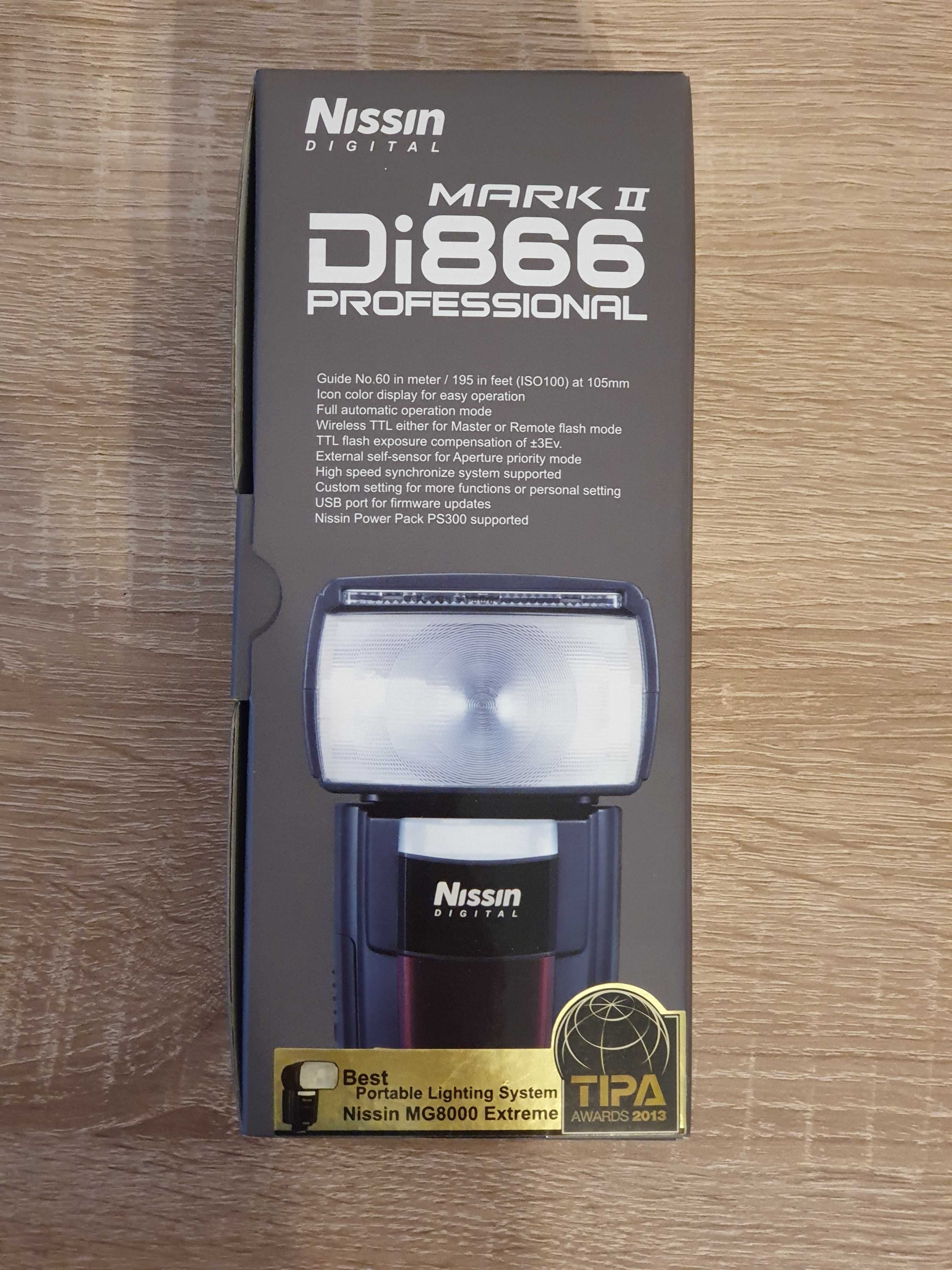 Lampa błyskowa Nissin Di866 Mark II Pro do aparatów NIKON