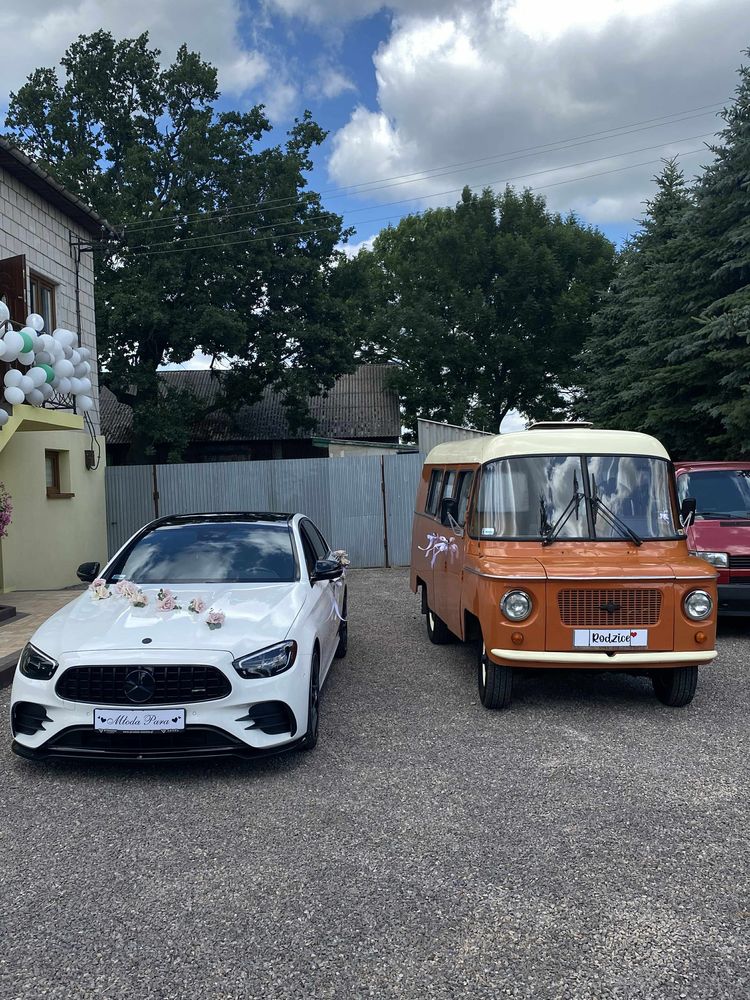 Auta do ślubu - Mercedes AMG e-klasa 2023r, SL Cabrio wolne terminy