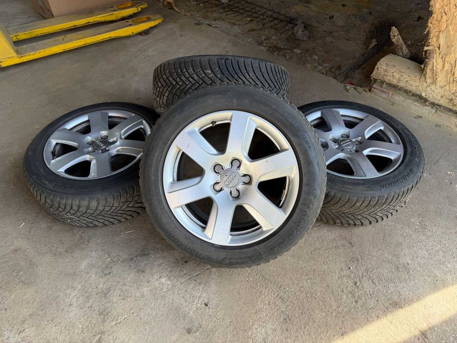 Koła Opony Alufelgi Hankook 225/55r17 101V 5x112 Audi A4 A5 A6 A3 Zima