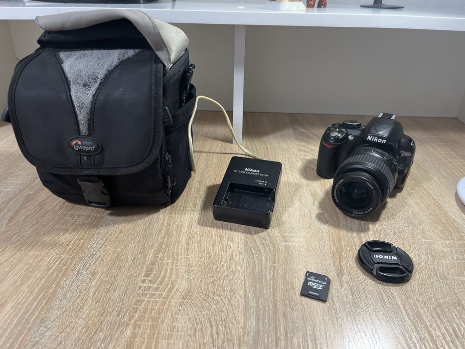 Фотоапарат nikon D3100+ карта памяти
