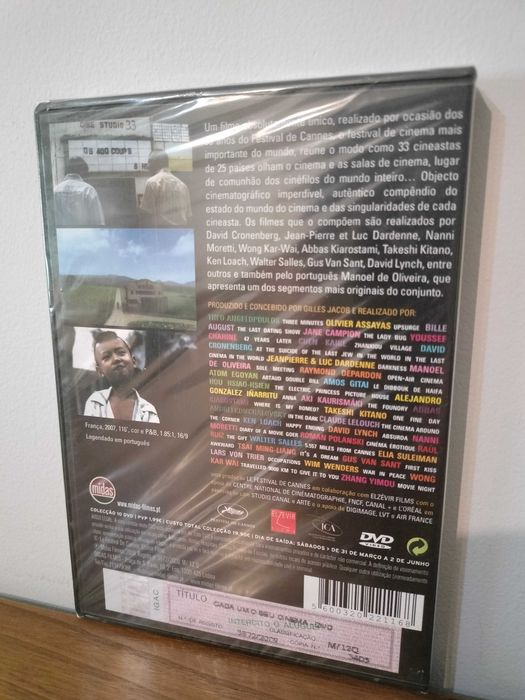 Filme DVD: Cada Um o seu Cinema - To Each His Own Cinema (Selado)