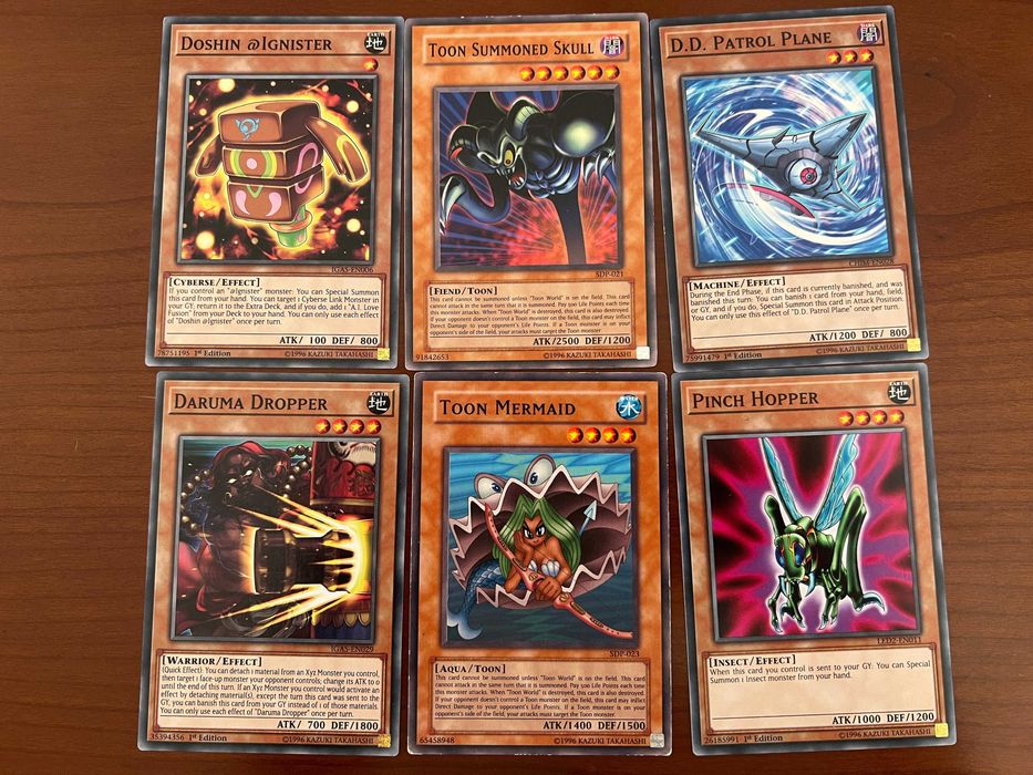 Cartas Yugioh - diversas