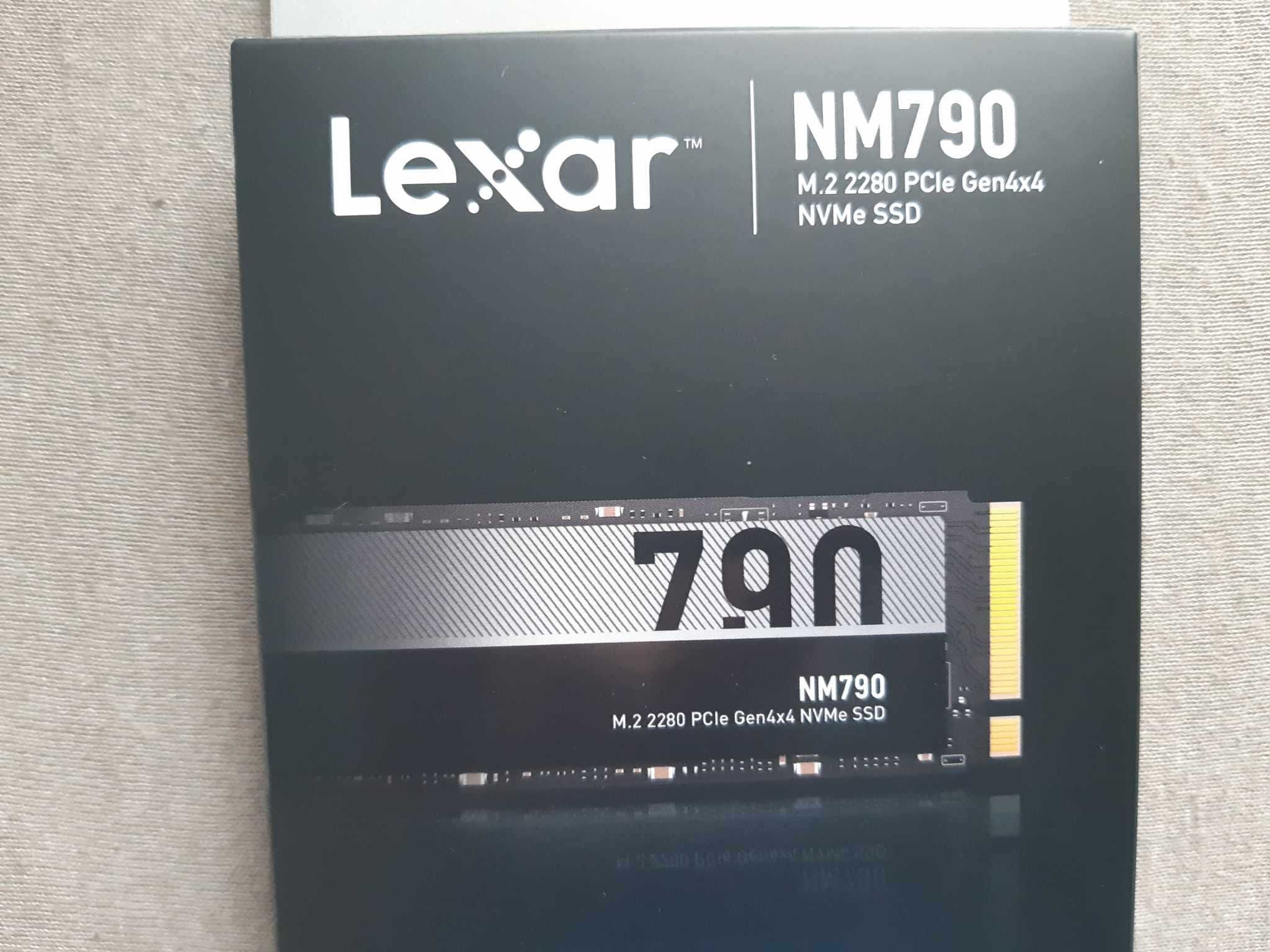 SSD Lexar NM790 2TB M.2 PCIe 4.0 NVMe 7400MB/s NOWY