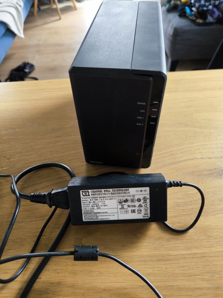 Synology DS216play NAS - 100% sprawny - zasilacz - bez dysków