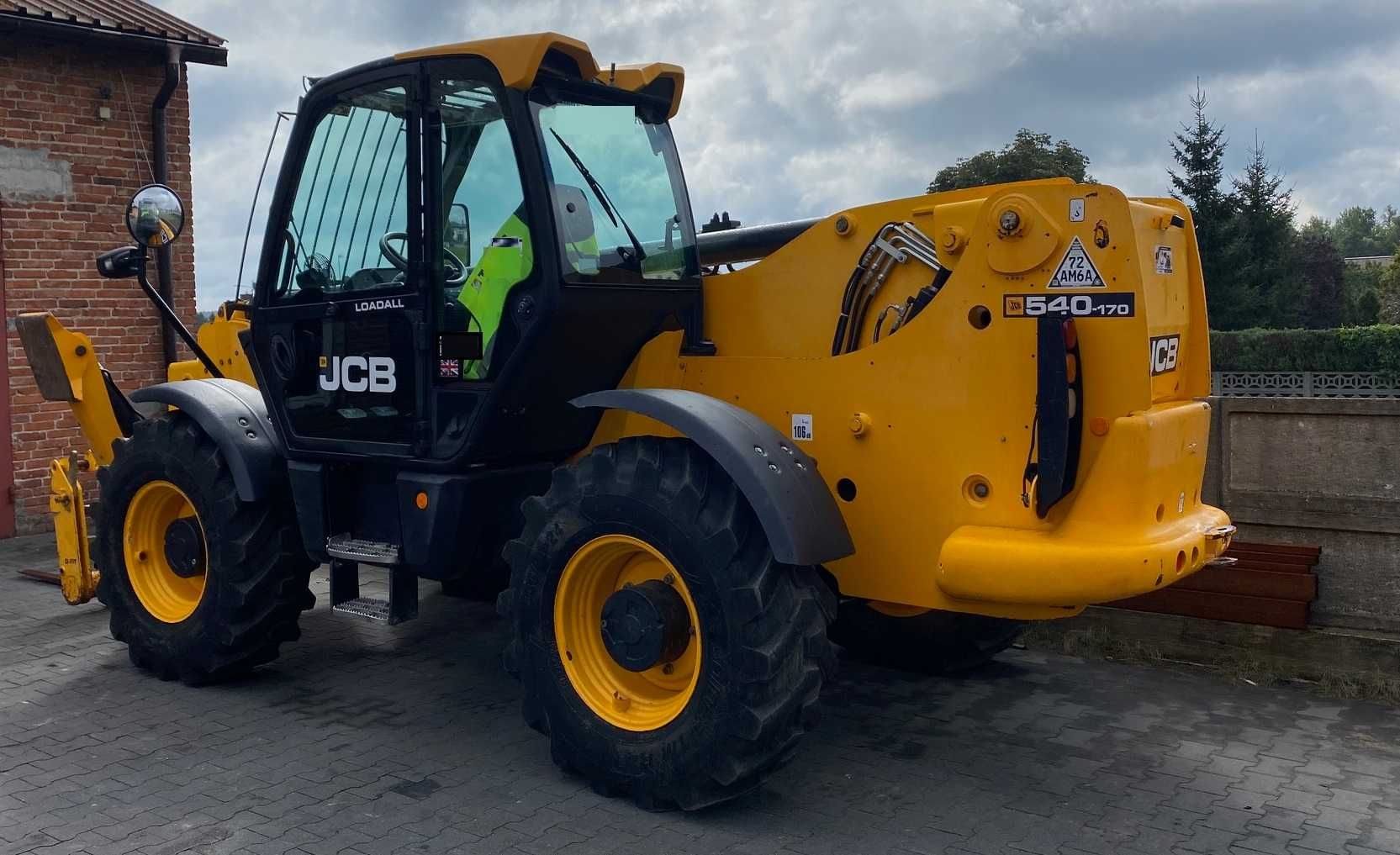 Ładowarka teleskopowa JCB 540-170 super stan jak manitu mt 1740 merlo