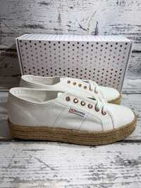 Espadryle damskie wiązane SUPERGA r. 41 (BL994)