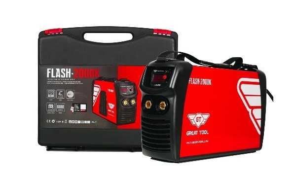 Aparelho de Soldar Inverter DC Great Tool FLASH2000K