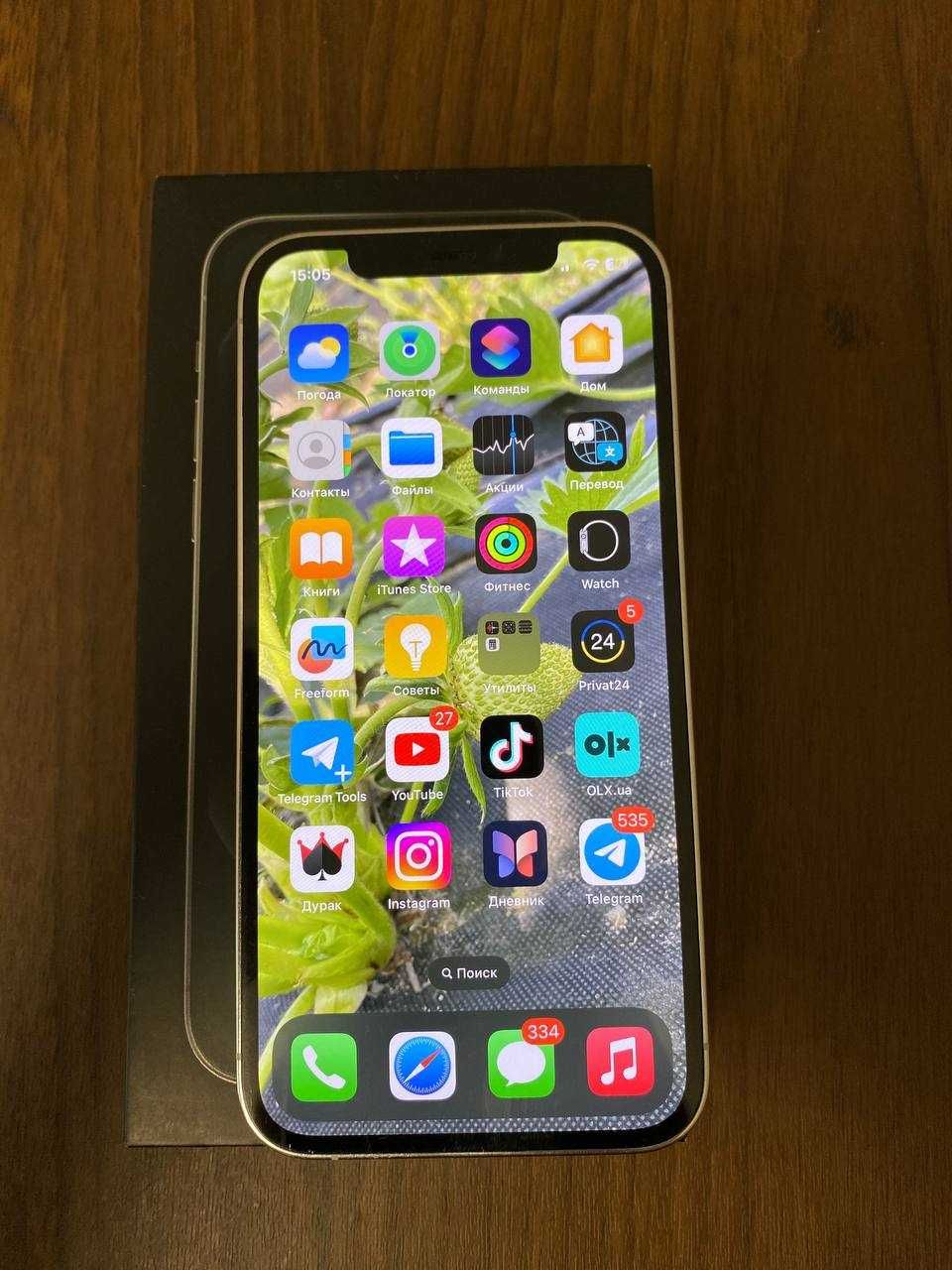 Iphone 12 Pro,Silver,128gb/Повний комплект/neverlock