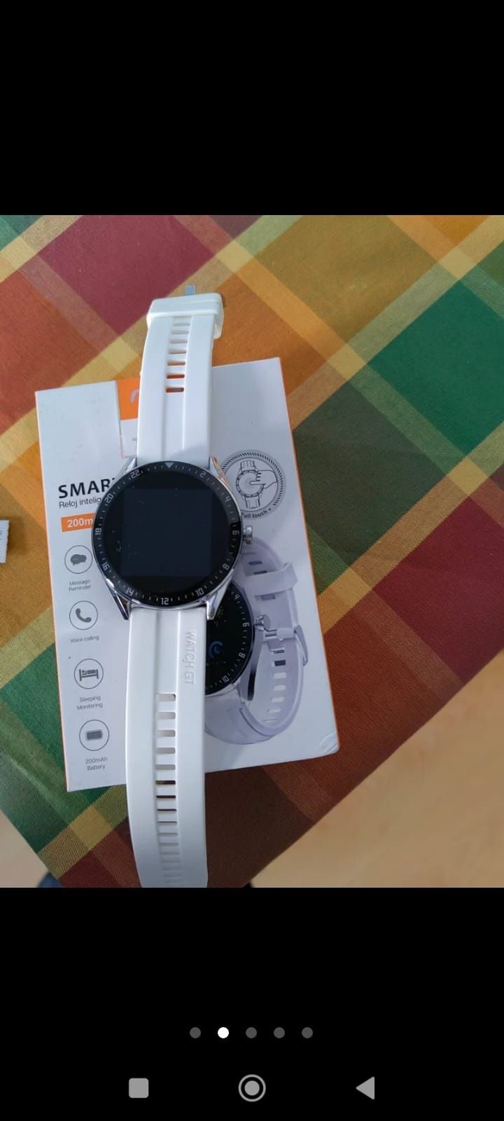 Smartwatch como novo em caixa