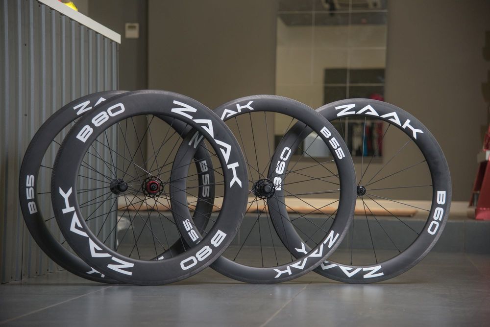 Колеса карбонові ZAAK Road 40 mm, 55mm, 80 mm  Disc/rim  Brake Carbon