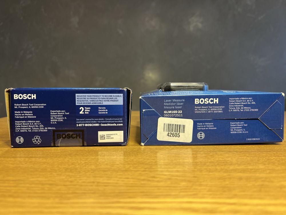 Лазерна рулетка Bosch GLM165-22 / Bosch GLM165-40 (дальномір)