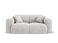 Sofa Theo 2-Osobowa Tkanina Chenille Jasny Szary Maison Heritage