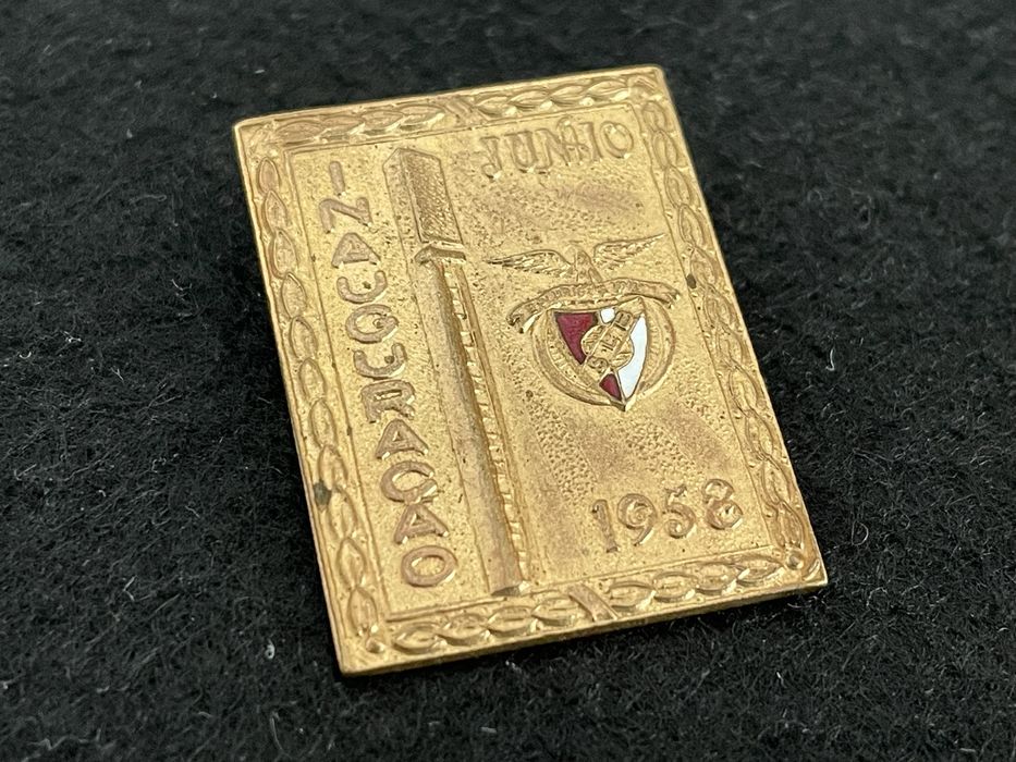 Medalha Inauguração torres iluminação Benfica 1958