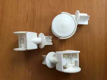 Kółko 3 szt. kółka meblowe do fotela pufy